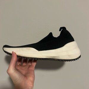 Gently worn Zara black mesh shoes